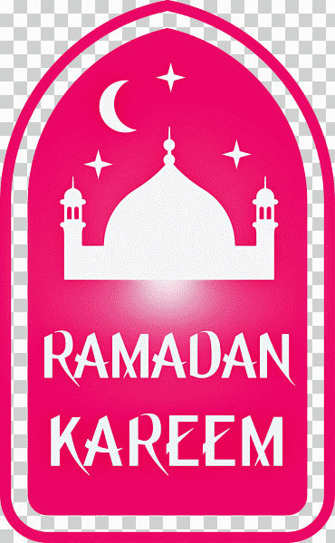 Ramadan Kareem Ramadan Mubarak, rosa, magenta, logotipo, arco png