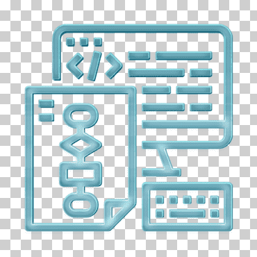 Webentwicklungssymbol Codierungssymbol Algorithmus-Symbol, Software, Daten, Computeranwendung, Informationstechnologie, Service, Computerprogrammierung png