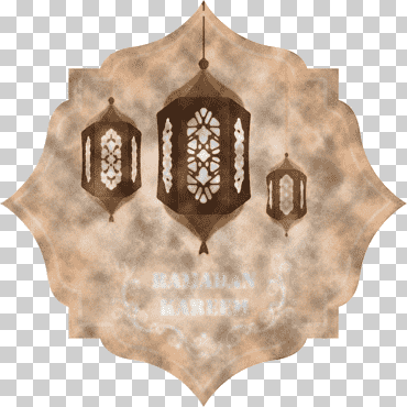 Ramadan islam Muslims, Brown, Chandelier, Ornament png