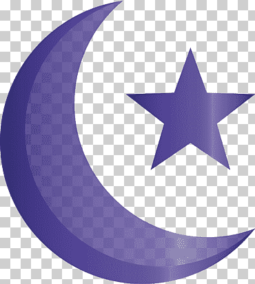 Ramadan islam Muslims, Purple, Violet, Crescent, Logo, Circle, Symbol png