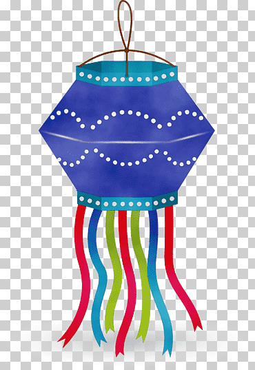 linha de iluminação azul cobalto cobalto, Diwali, Dipawali, Elemento Diwali, aquarela, tinta, tinta úmida png