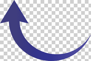 Wschodząca strzałka, półksiężyc, fioletowy, logo, elektryczny niebieski, symbol, kółko, uśmiech png