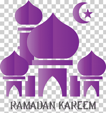 Ramadan Mubarak Ramadan Kareem, paars, violet, logo, magenta png